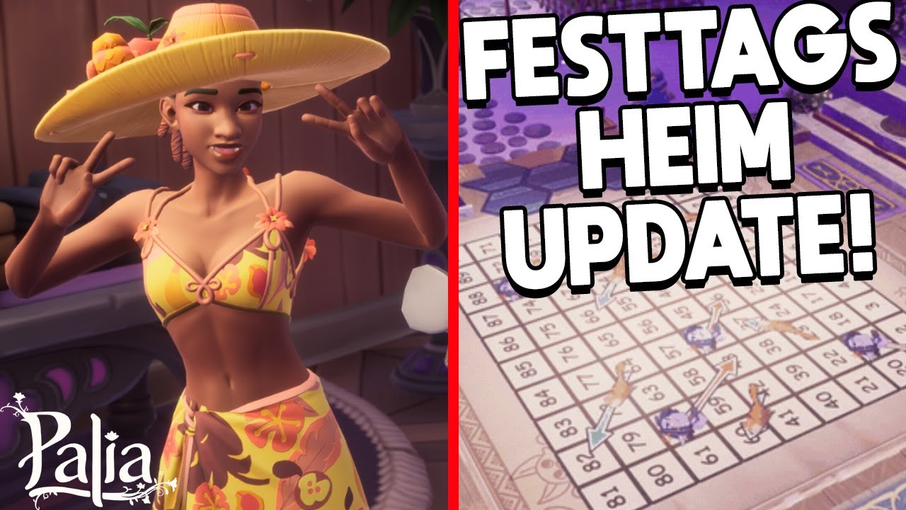 PALIA - Festtagsheim Update (0.187) 🎄🥰 Spielbrett, Vorhänge & mehr!