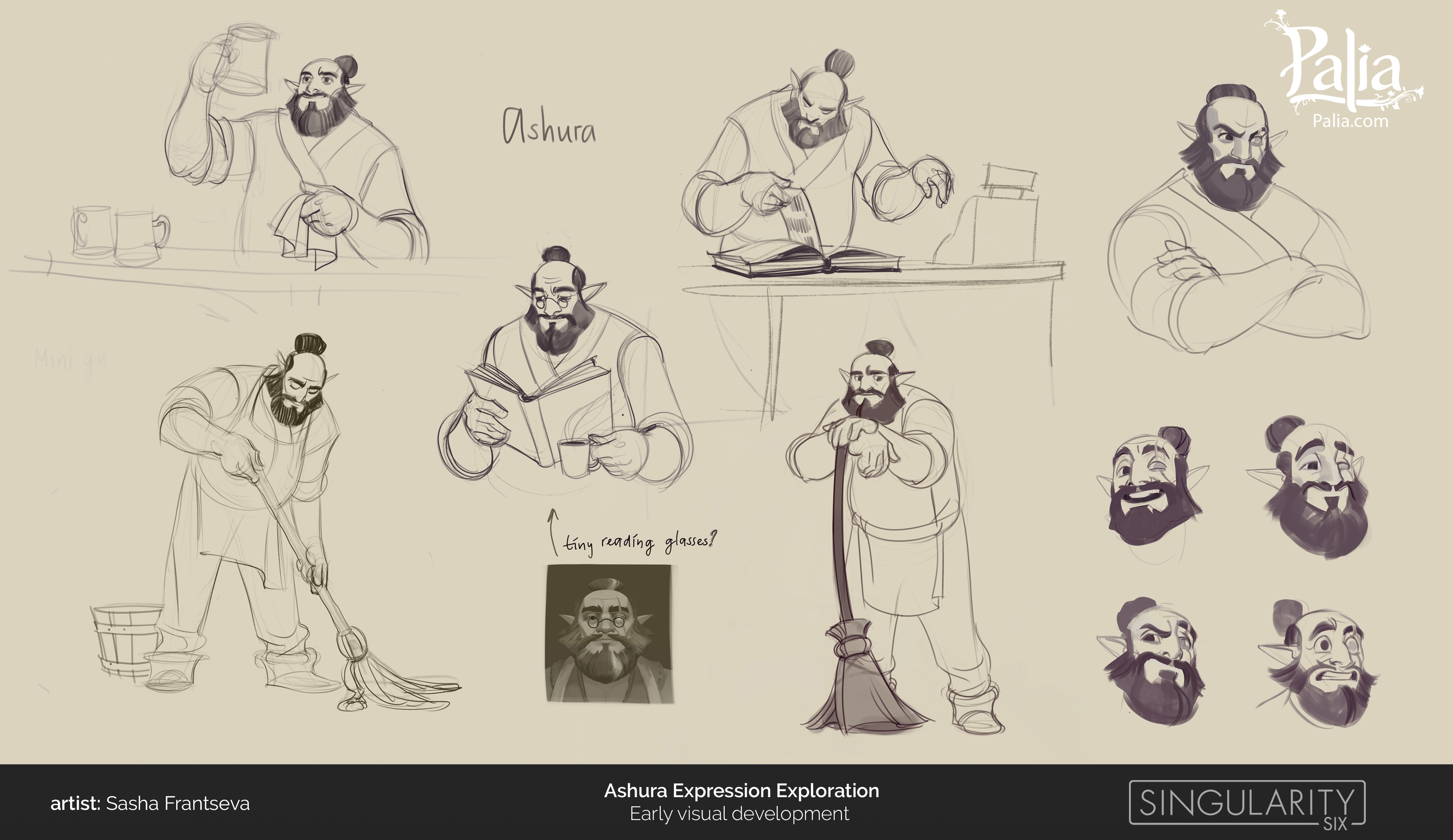 Concept Board Ashura Expressions