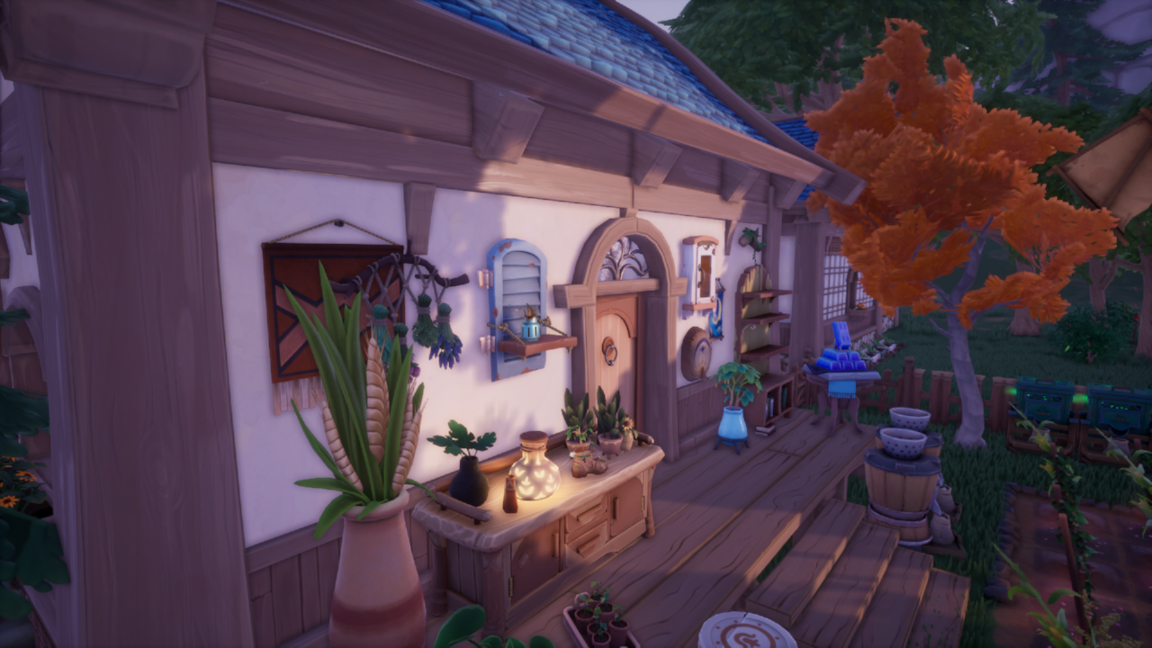 Terrasse zum Garten