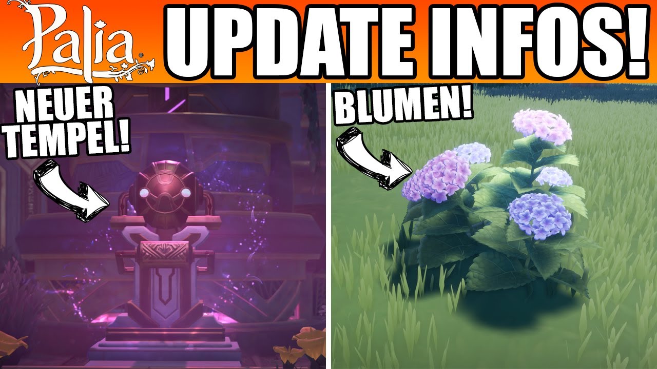 PALIA UPDATE INFOS! 😍 Neuer Tempel & mehr! 😊 PC / Nintendo Switch