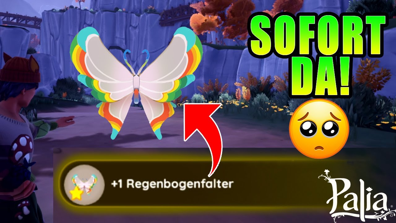 PALIA - Regenbogenfalter sehr schnell gefangen! 😍 Tipps/Tricks