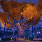 Wunschbaum bei Nacht 2